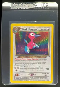 2002 Pokemon Neo Destiny Dark Porygon2 Holo #8/105 - Image 1