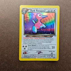 Dark Porygon2 8/105 Pokemon Neo Destiny Holo Rare Card - LP - Image 1