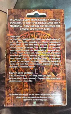 YuGiOh Starter Deck: Yugi NEW SEALED MINT English Edition 1996 Unlimited - Image 2