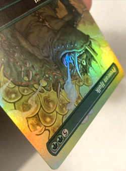 MTG Protean Hulk ANIME BORDERLESS FOIL Ravnica Remastered 0435 NM - Image 4