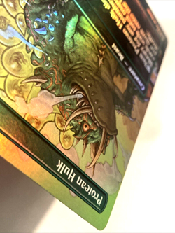 MTG Protean Hulk ANIME BORDERLESS FOIL Ravnica Remastered 0435 NM - Image 5