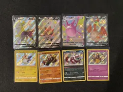 Pokemon Card Collection Lot! Amazing Rare, Gold,Full Art, Shiny, VMAX, + More! - Image 4