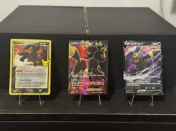 Eeveelutions Umbreon Espeon Sylveon Leafeon Pokemon Cards LP to NM Condition - Image 1