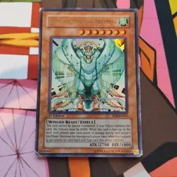 SD8-EN001 Simorgh, Bird of Divinity Ultra Rare Yu-Gi-Oh Card 1st Edition HP - Image 1