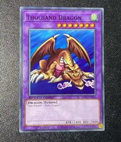 SBC1-ENB24 Thousand Dragon :: Common 1st Edition YuGiOh Card (Combine P&P) - Image 1