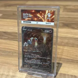 Entei v Crown Zenith Galarian Gallery Pokemon TCG Card GG36/GG70 Ace 9 - Image 2