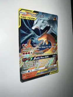 NM Pokemon TCG Reshiram & Charizard GX 20/214 Sm-Unbroken Bonds Holo - Image 3