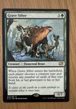 MTG Grave Sifter Commander 2014 Regular LP - Image 1