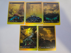FOIL Full Art Land Set - First Place FOIL Aetherdrift - Magic MTG - Image 1