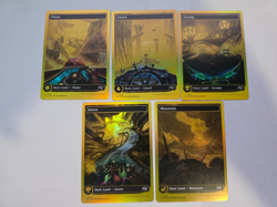 FOIL Full Art Land Set - First Place FOIL Aetherdrift - Magic MTG - Image 3