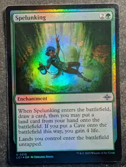 Spelunking - Foil - The Lost Caverns Of Ixalan (MTG) - Image 1