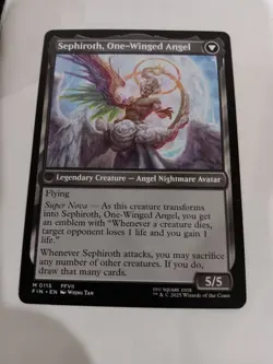 Magic the Gathering Final Fantasy Sephiroth Fabled Soldier - Image 2