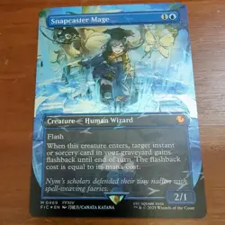 Snapcaster Mage (Borderless) Chocobo Track Foil - Final Fantasy MTG FIC 0469 NM - Image 2