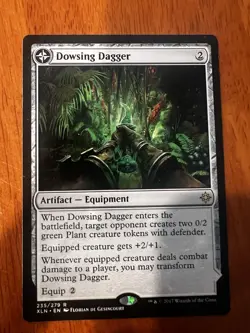 MTG Dowsing Dagger Lost Vale Ixalan Magic The Gathering - Image 1