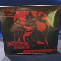 Pokemon Elite Trainer Box Scarlet & Violet Destined Rivals Mewtwo 2024 SEALED - Image 1