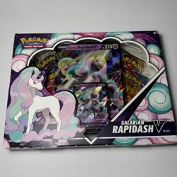 New Sealed Pokemon TCG Galarian Rapidash V Box 820650808739 - Image 1