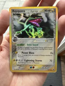 Pokemon Rayquaza Delta Species Holo 13/113 EX Delta Species HP TCG 2005 - Image 3