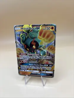 Marshadow GX | 80/147 | SM03 Burning Shadows | 2017 | Pokemon TCG - Excellent - Image 1