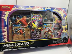 Pokemon Mega Lucario ex Premium Figure Collection Box 🔥 Factory Sealed - Image 1