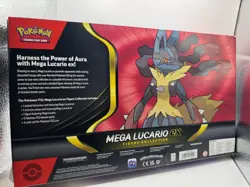 Pokemon Mega Lucario ex Premium Figure Collection Box 🔥 Factory Sealed - Image 2