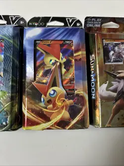 3 Pokemon TCG Battle Deck- Venusaur V, Lycanroc, Victini V - Image 3