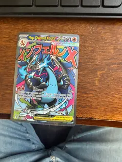 Pokemon TCG Mega Charizard X Ex Promo 023 Sealed Holo with Oricorio EX - Image 1