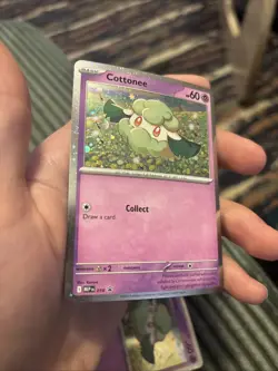 Cottonee 018 - Black Star Promo Cosmo Holo - Phantasmal Flames Pokemon TCG NM - Image 2