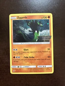 Zygarde 72/131 Cosmos Holo NM Pokemon TCG Legendary Pokemon Stamp Forbidden Ligh - Image 1