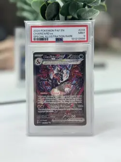 Pokemon TCG Charizard EX Scarlet & Violet Paldean Fates Card 234/091 PSA 9 - Image 1