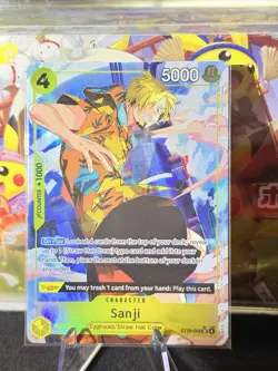 One Piece Sanji SR Foil ST29-004 Starter Deck 29: Egghead English Near Mint - Image 1