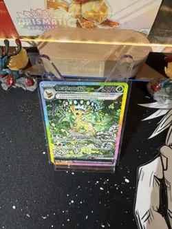 Pokemon TCG Prismatic Evolutions Leafeon EX 144/131 Special Illustration Rare - Image 5