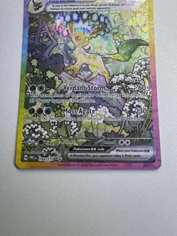 Pokemon TCG Prismatic Evolutions Leafeon EX 144/131 Special Illustration Rare - Image 2