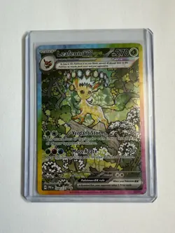 Pokemon TCG Leafeon EX Prismatic Evolutions Special Illustration Card 144/131 - Image 1