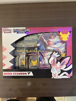 Pokemon TCG 25th Anniversary Celebrations Dark Sylveon V Box Factory Sealed Mint - Image 1