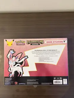 Pokemon TCG 25th Anniversary Celebrations Dark Sylveon V Box Factory Sealed Mint - Image 2
