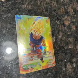 Ferocious Strike SS Son Goku BT10-060 Foil Dragon Ball Super Card Game | NM - Image 3
