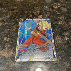 Goku Super Kamehameha BT8-104 GOLD STAMP Foil Dragon Ball Super Card Game | NM - Image 4