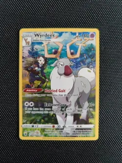 Pokemon TCG Wyrdeer Sword & Shield-Astral Radiance TG06/TG30 Holo Rare - Image 1