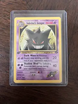 1ST EDITION Sabrina’s Gengar Gym Challenge 29/132 Rare, Pokemon TCG - Image 1
