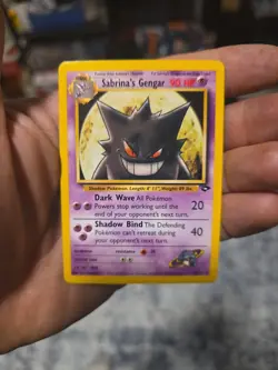 Pokemon TCG Sabrina's Gengar Gym Challenge 29/132 Rare - Image 1
