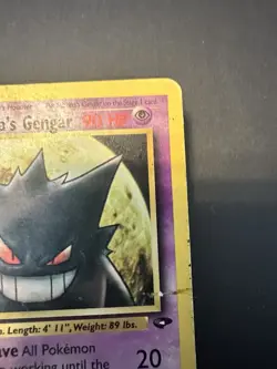 Pokemon Card TCG Sabrina's Gengar 29/132 Gym Challenge Rare Heavily Played WoTC - Image 3