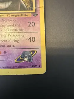 Pokemon Card TCG Sabrina's Gengar 29/132 Gym Challenge Rare Heavily Played WoTC - Image 5