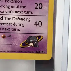 Pokemon TCG Sabrina's Gengar Gym Challenge 29/132 Rare Card - Image 5