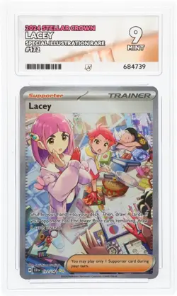 Lacey 172/142 Special Illustration Rare Stellar Crown Pokemon Card TCG ACE 9 - Image 1