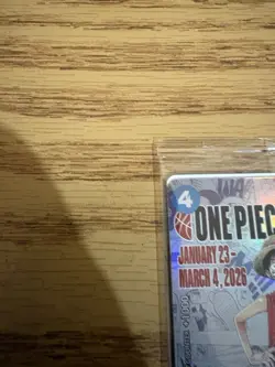 Monkey.D.Luffy College Basketball US Voyage) One Piece Promotion Cards Foil - Image 5
