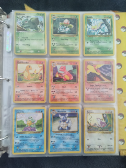 1999 Pokemon Pikachu Meowth Binder + 82 Cards Nintendo Album Collection card lot - Image 5