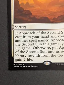 MTG Card - 1x Approach of the Second Sun - Amonkhet -NM/LP - Magic The Gathering - Image 3