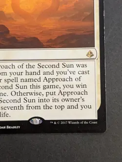 MTG Card - 1x Approach of the Second Sun - Amonkhet -NM/LP - Magic The Gathering - Image 4