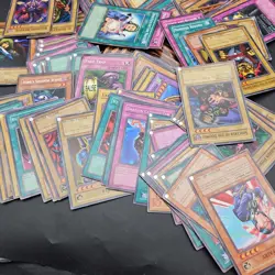 Bulk Vintage Lot Of Yugioh Cards 90s 1996 - Image 2