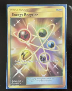 Pokemon Energy Recycler 143/131 SM-Forbidden Light Secret Rare Holo TCG Card - Image 1
